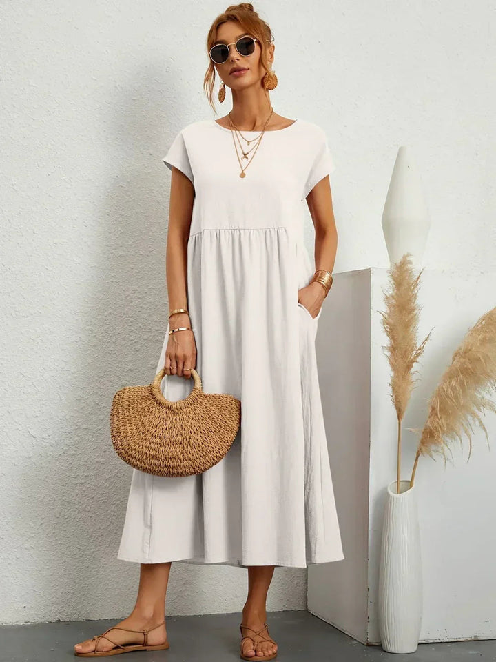 Relaxed Midi Dress – Casual Comfort with Effortless Style