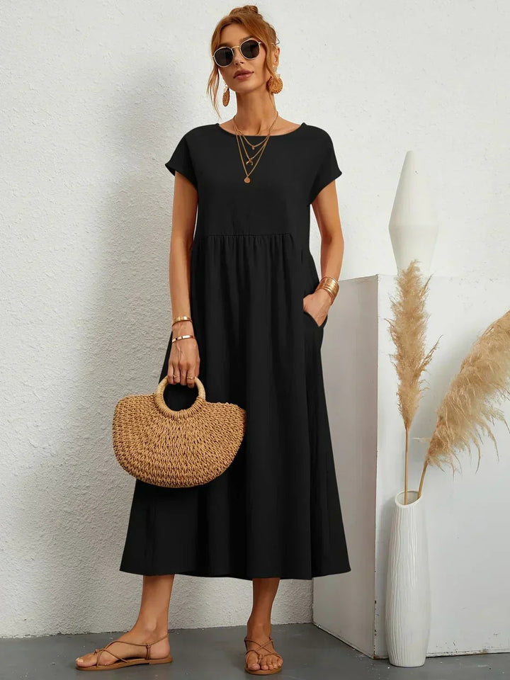 Relaxed Midi Dress – Casual Comfort with Effortless Style