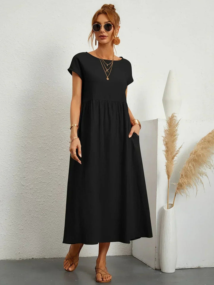 Relaxed Midi Dress – Casual Comfort with Effortless Style