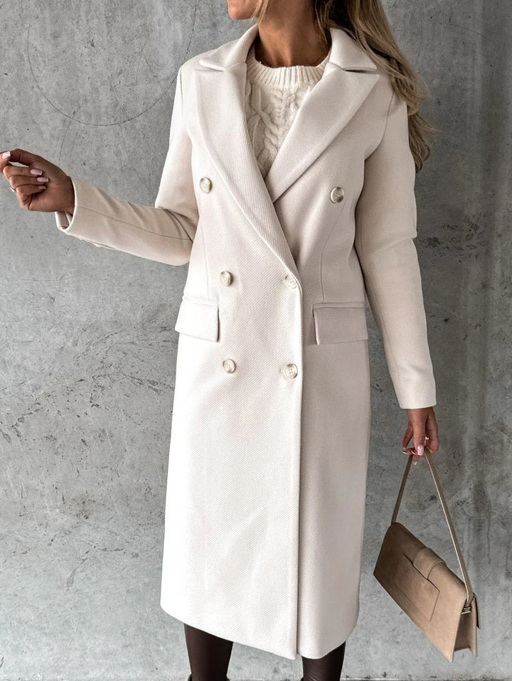 Woolen Coat Long Fit Women
