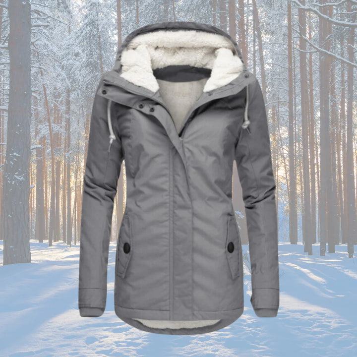 Naomi ™ | Fleece Lined Hooded Parka Jacket