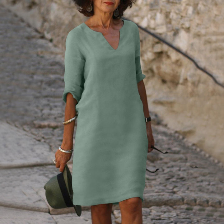 Stylish V-Neck Dress