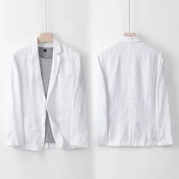 Yvan | Stylish Linen Blazer Trouser Set