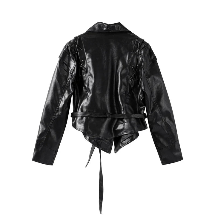 Mackenzie | Women  Leather Jacket | Oversized Fit