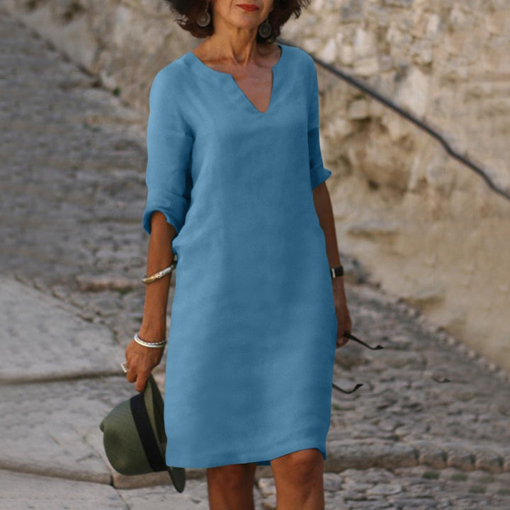 Stylish V-Neck Dress