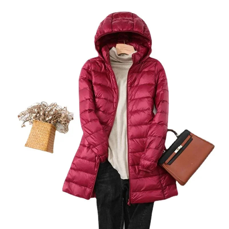 Stylish Hooded Puffer Jacket