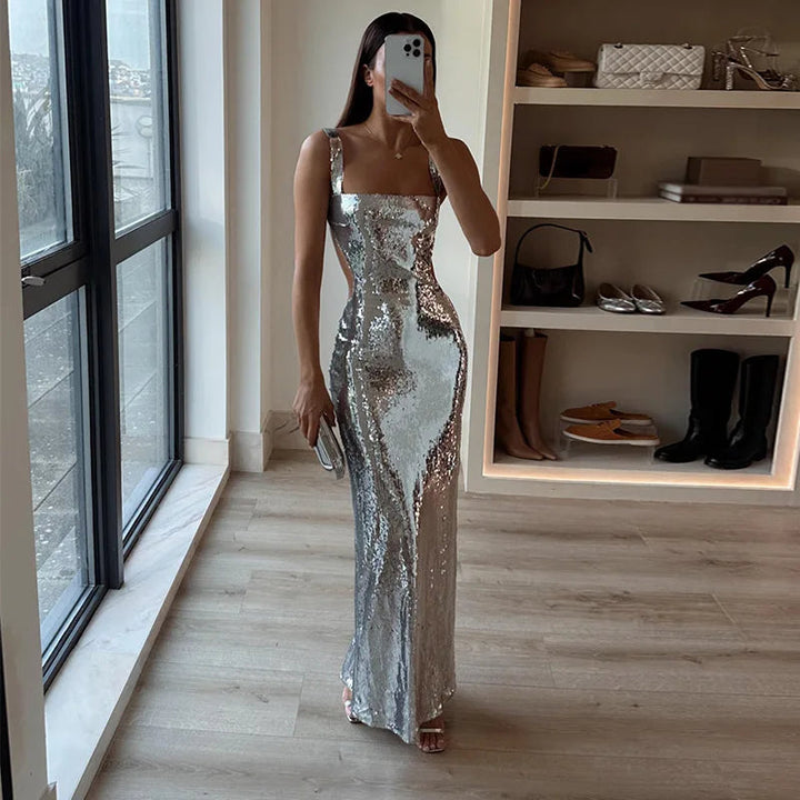 Stylish Sequin Bodycon Dress