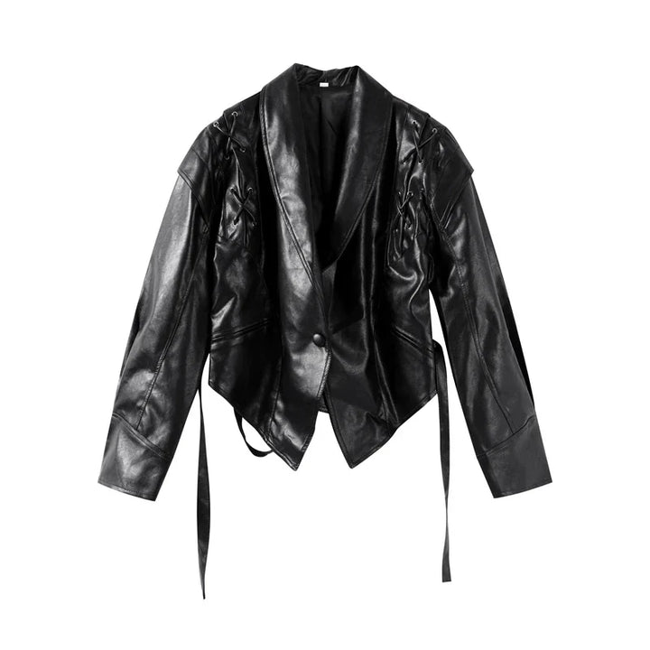 Mackenzie | Women  Leather Jacket | Oversized Fit