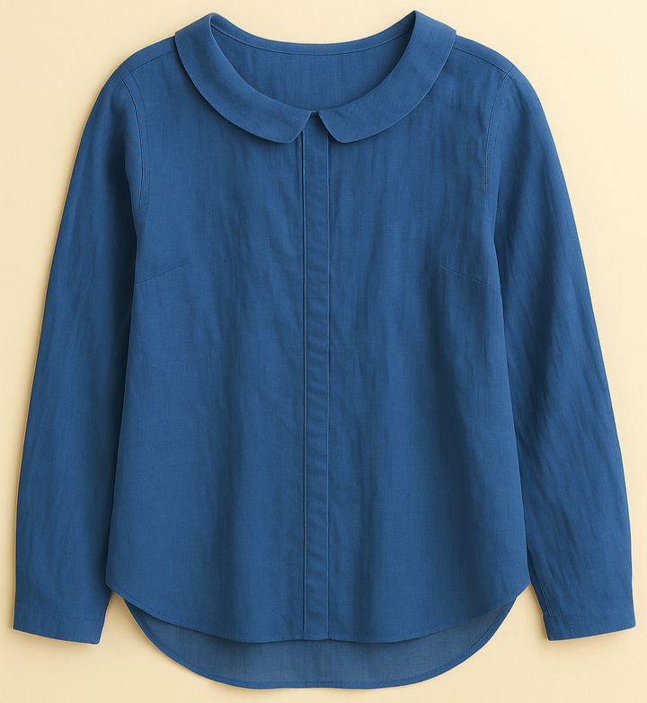 Selma | Chic blouse with linen
