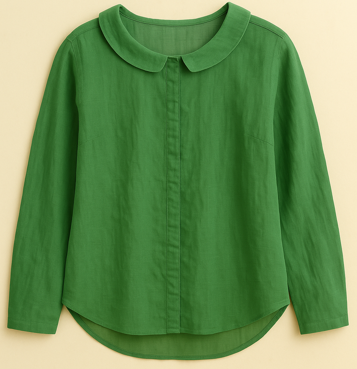 Selma | Chic blouse with linen