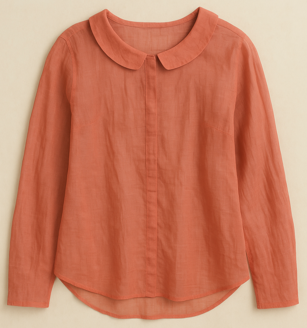 Selma | Chic blouse with linen
