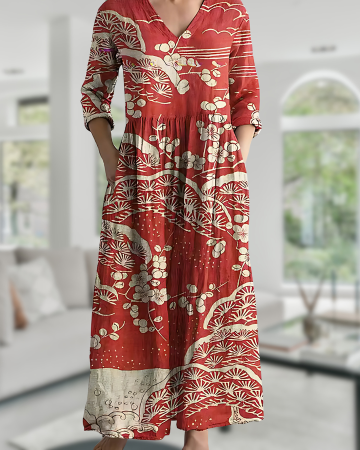 Carla | Floral Maxi Dress