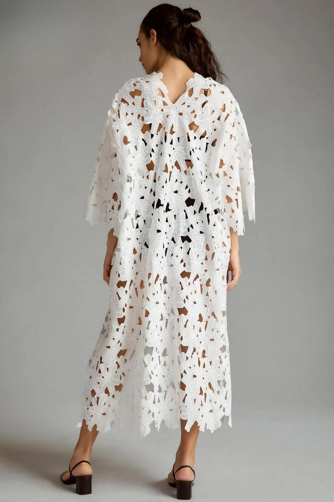 Stylish Laser-Cut A-Line Dress