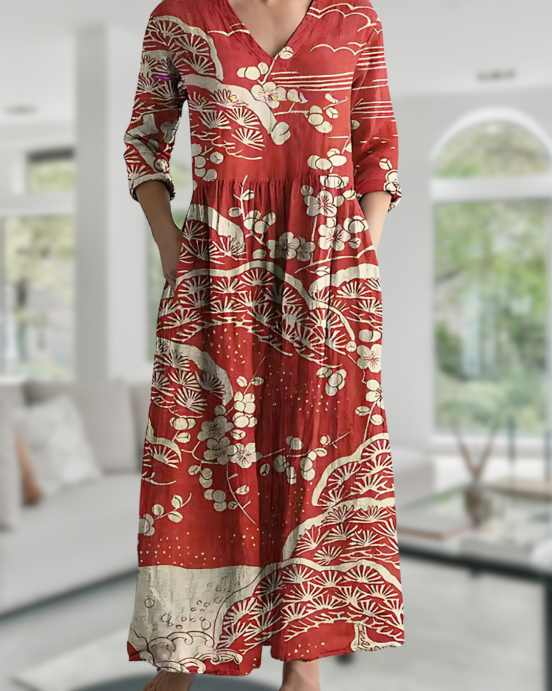 Carla | Floral Maxi Dress