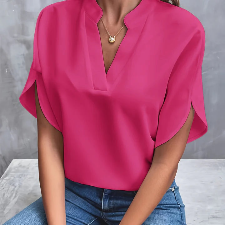 Billie™ | Timeless V-Neck Blouse
