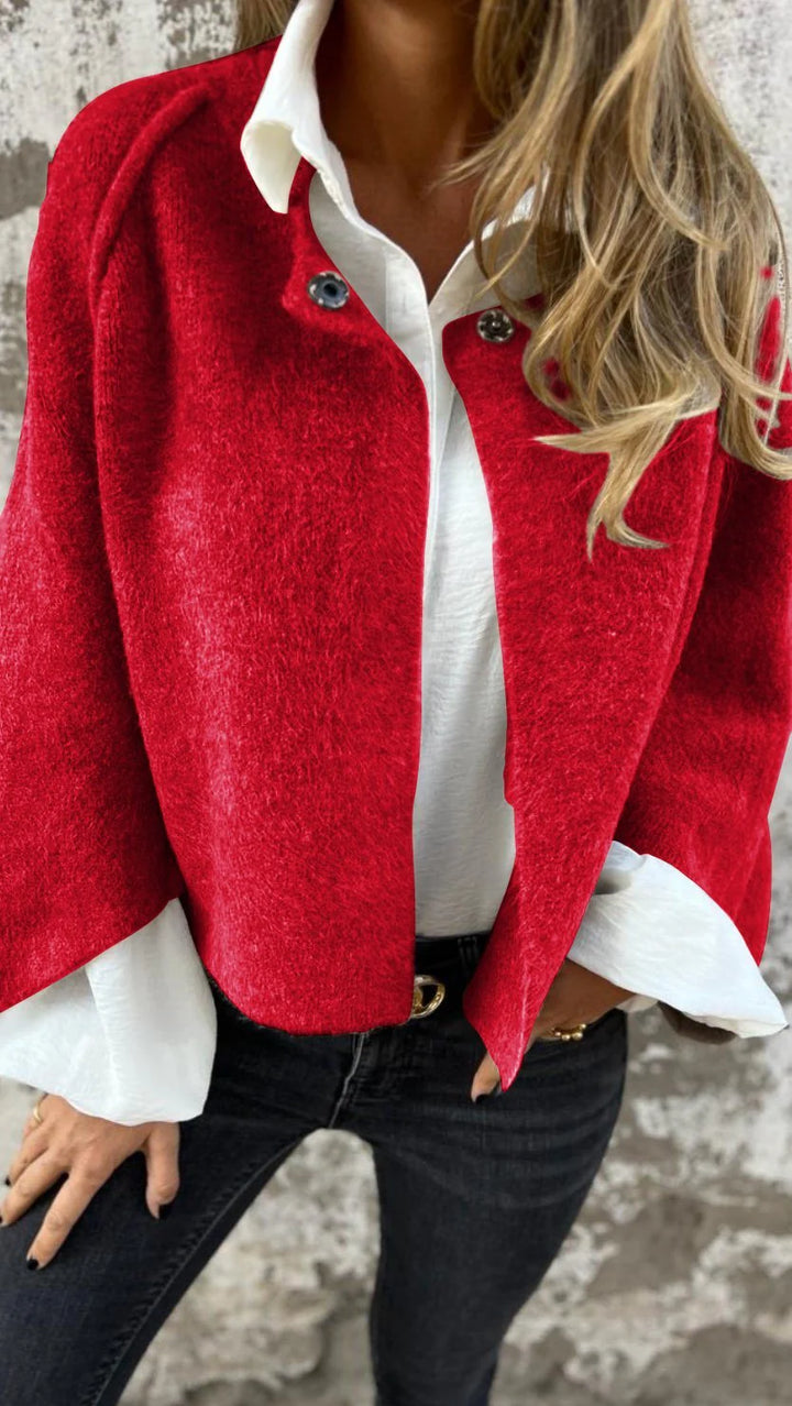 Cosy Autumn Winter Cotton Blend Jacket