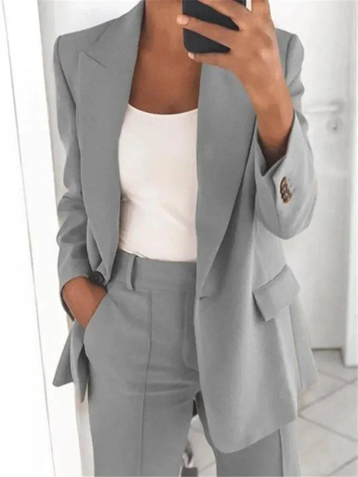 Complete set with blazer and pants "Eva"
