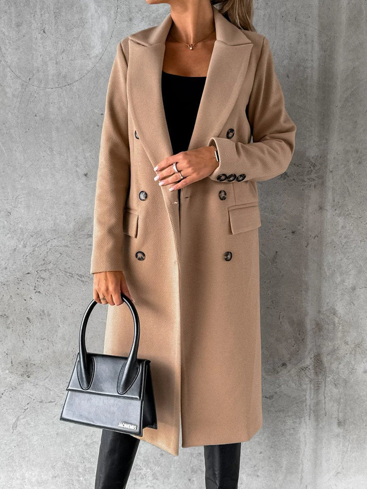 Woolen Coat Long Fit Women