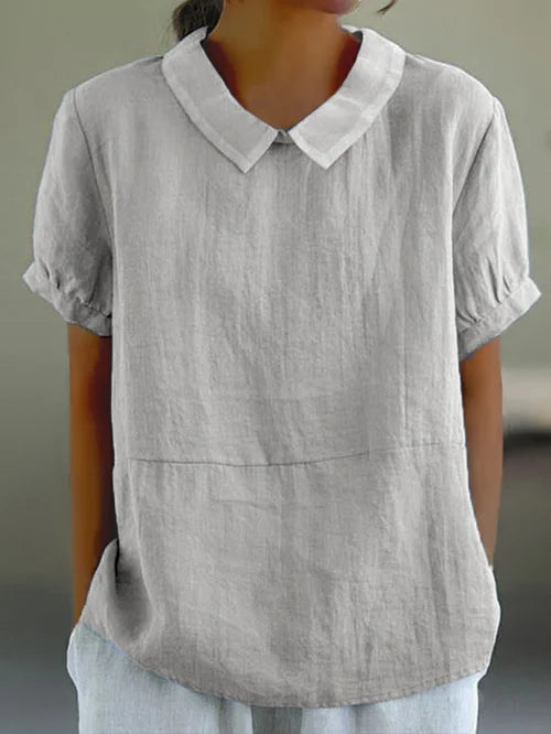 Amaie™ | Casual Puff Sleeve Blouse