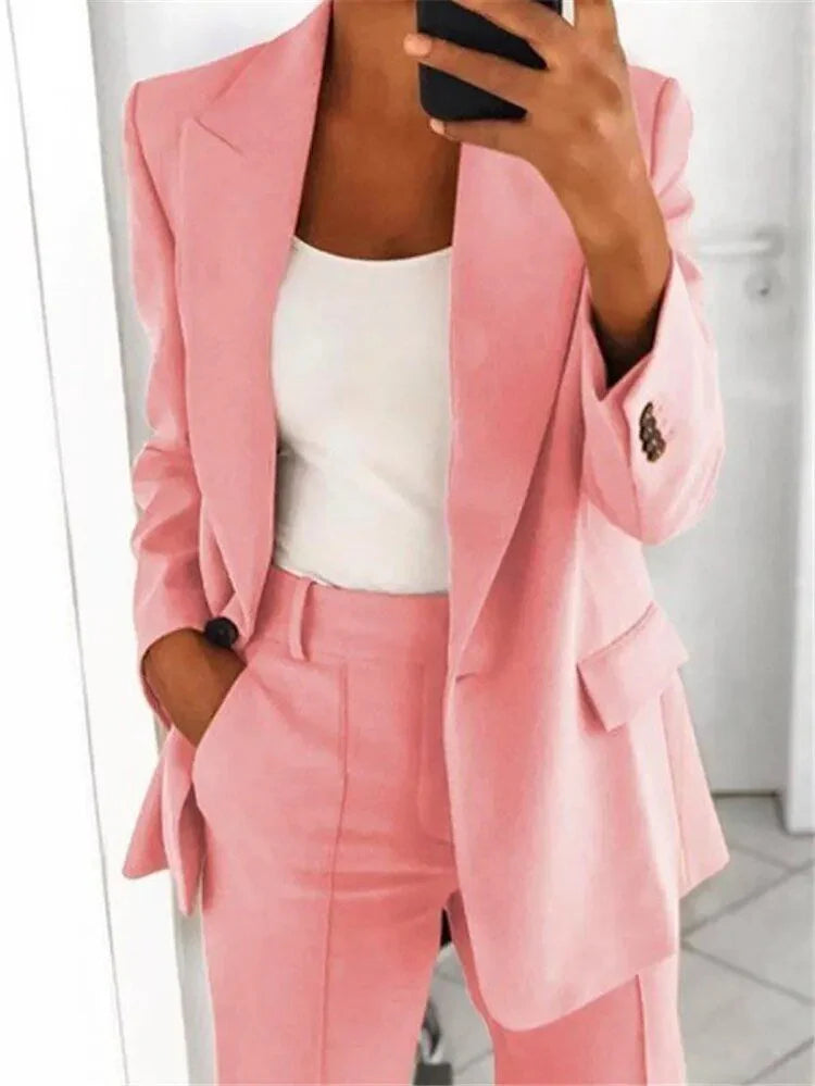 Complete set with blazer and pants "Eva"