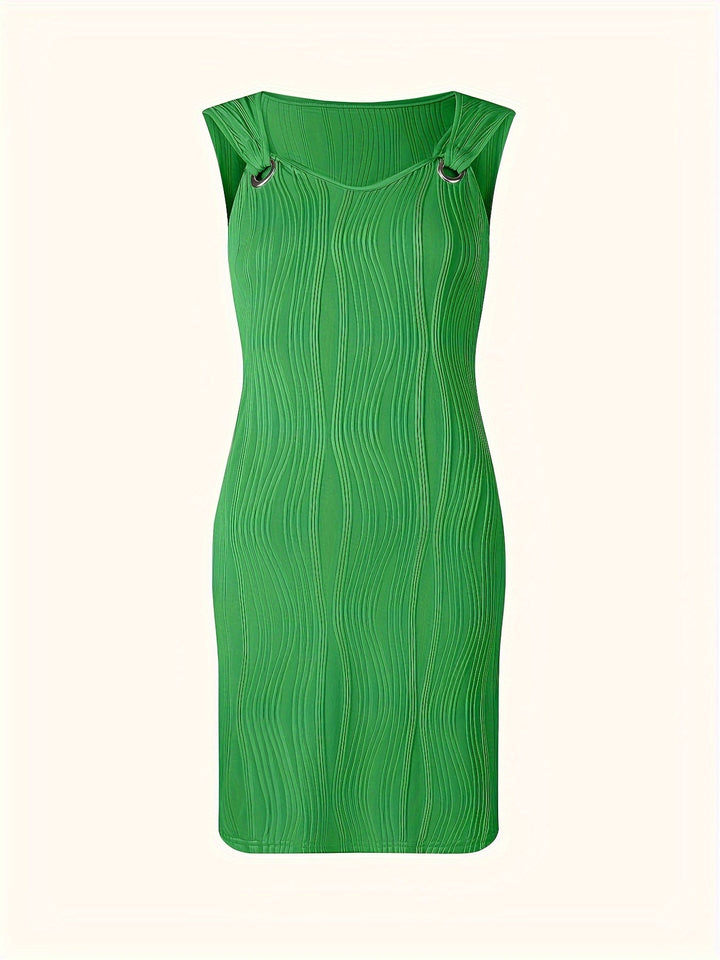 Breezy Strappy Dress with Side Slit