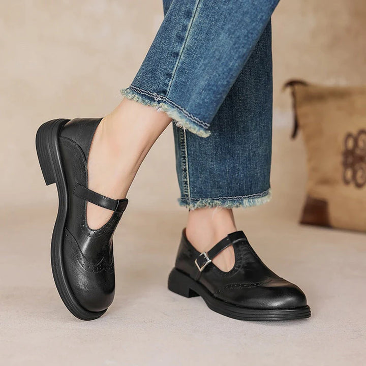 Riley | Elegant Mary Janes Made Of Leather