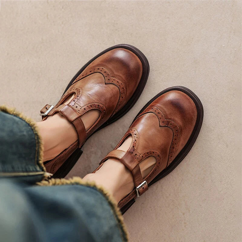 Riley | Elegant Mary Janes Made Of Leather