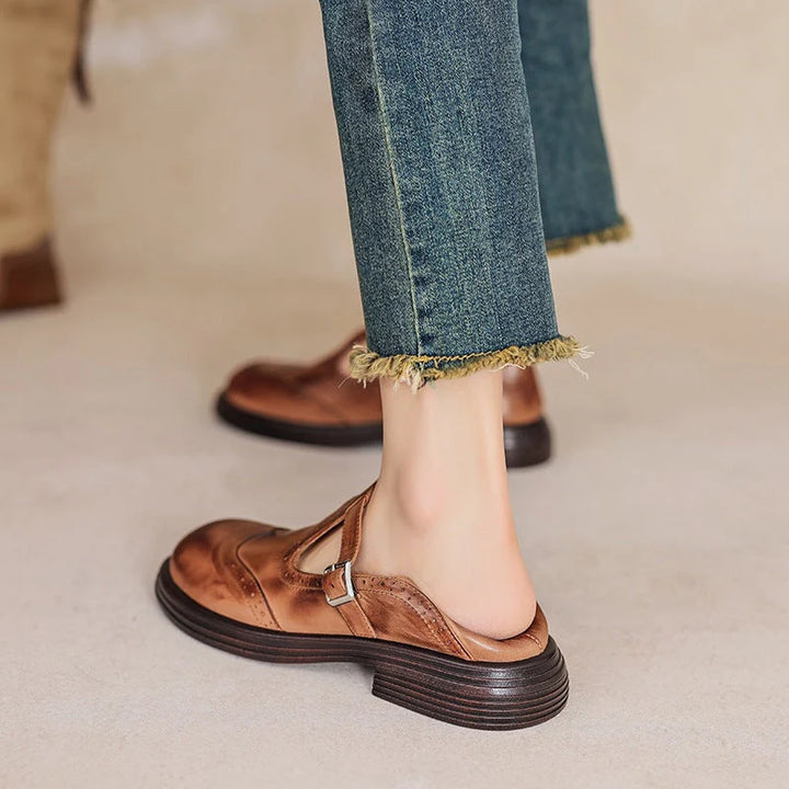 Riley | Elegant Mary Janes Made Of Leather