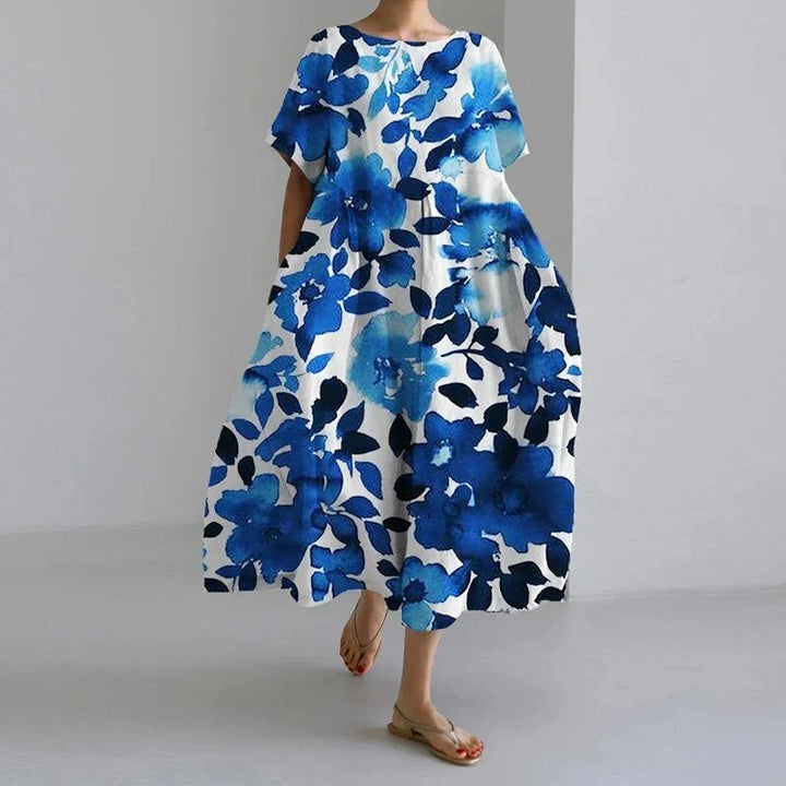 Boho Floral Spring Maxi Dress
