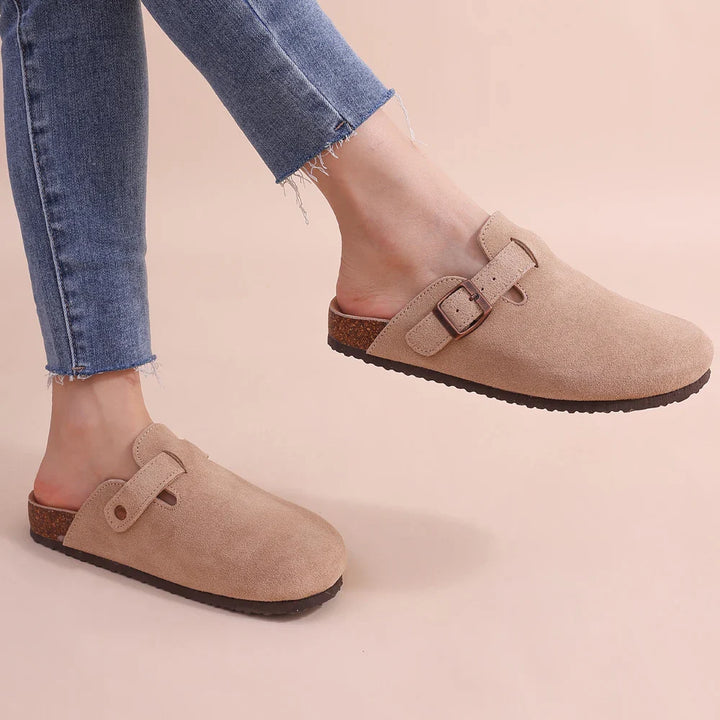 Brooklyn™ | Stylish Slip-On Cork Sandals