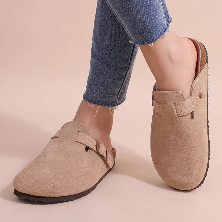 Brooklyn™ | Stylish Slip-On Cork Sandals