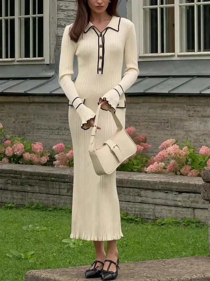 Chic Ruffle Maxi Dress