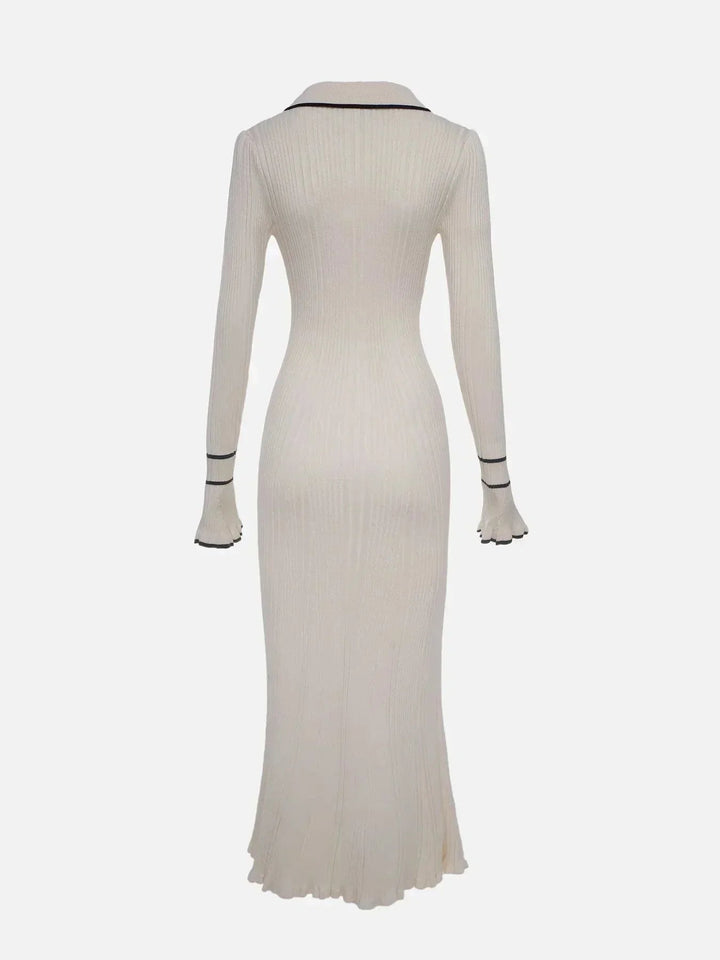 Chic Ruffle Maxi Dress