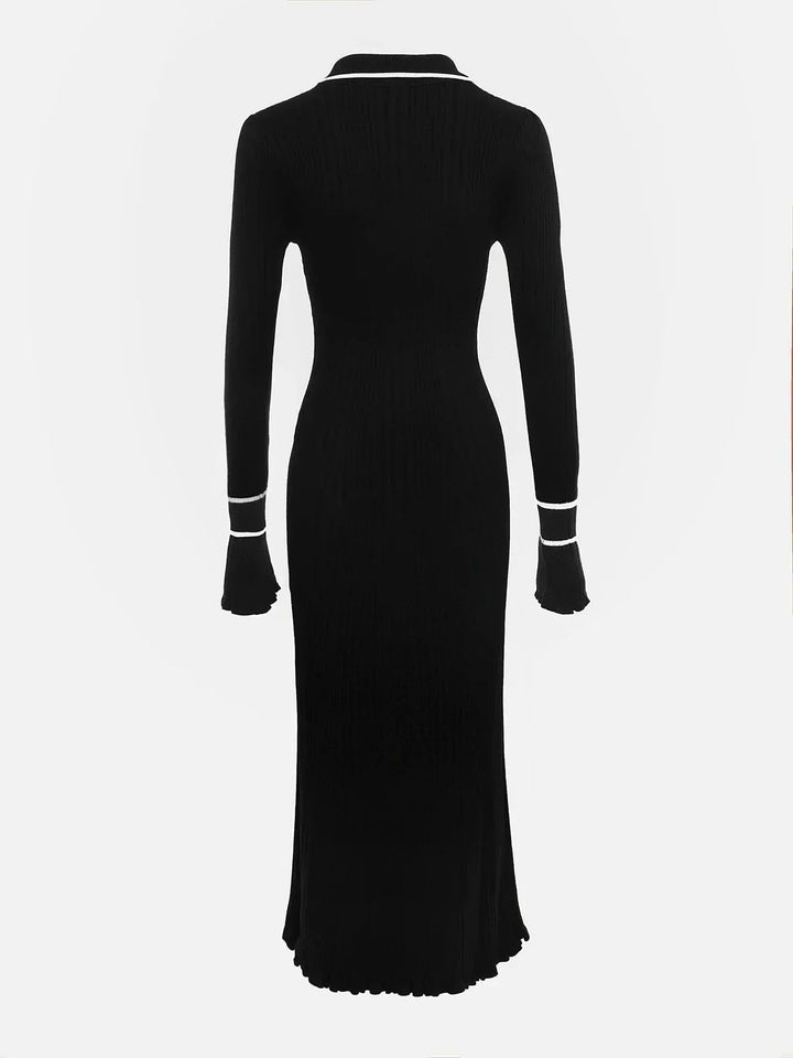 Chic Ruffle Maxi Dress