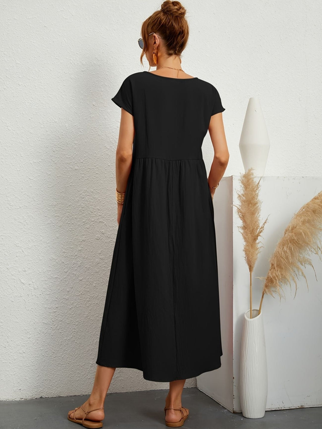 Stylish Casual Midi Dress