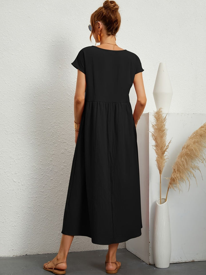 Stylish Casual Midi Dress
