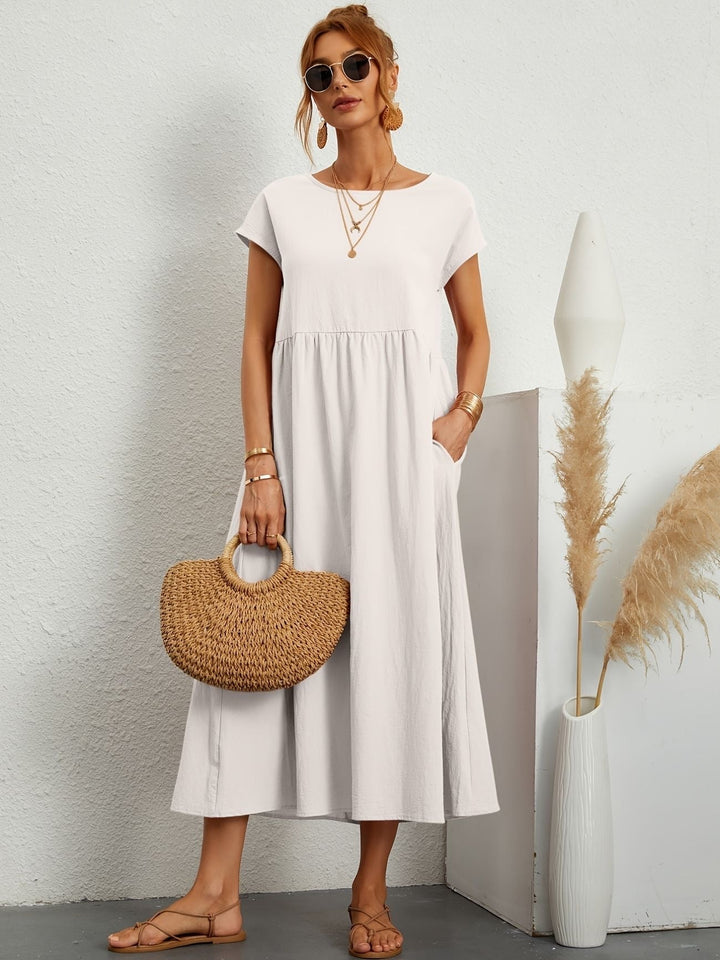 Stylish Casual Midi Dress