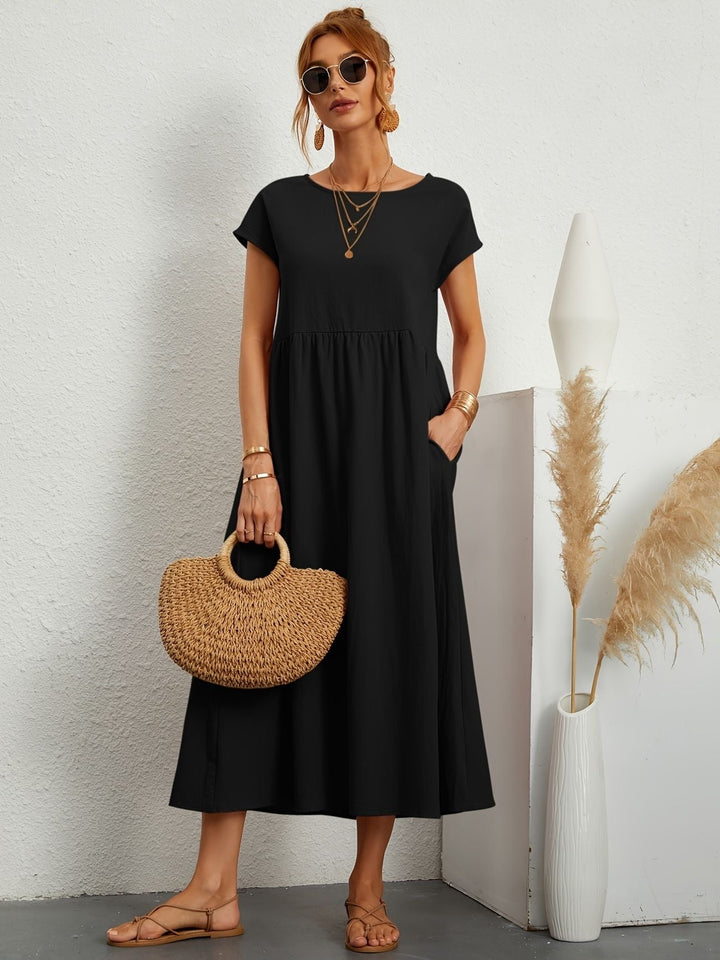 Stylish Casual Midi Dress
