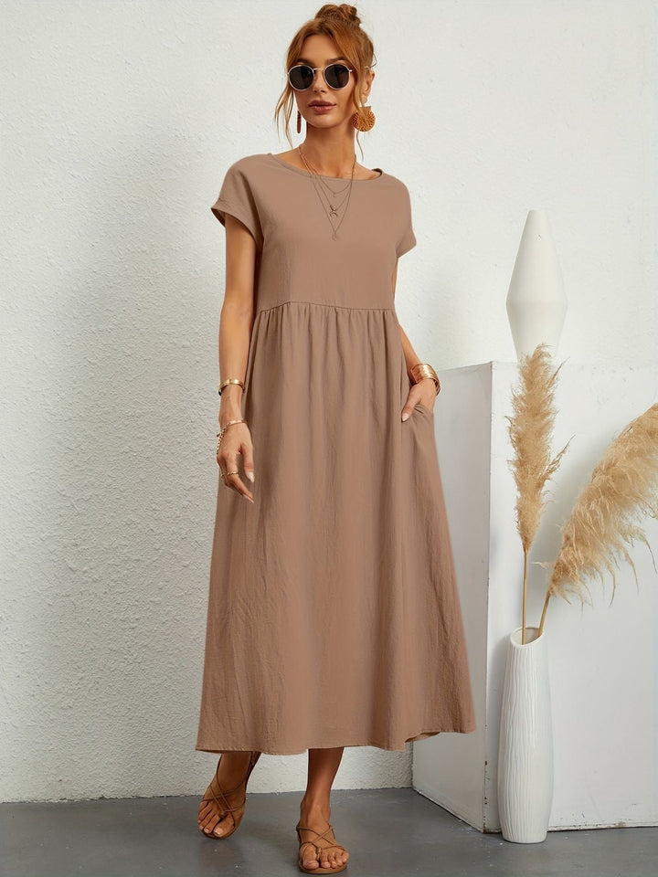Stylish Casual Midi Dress