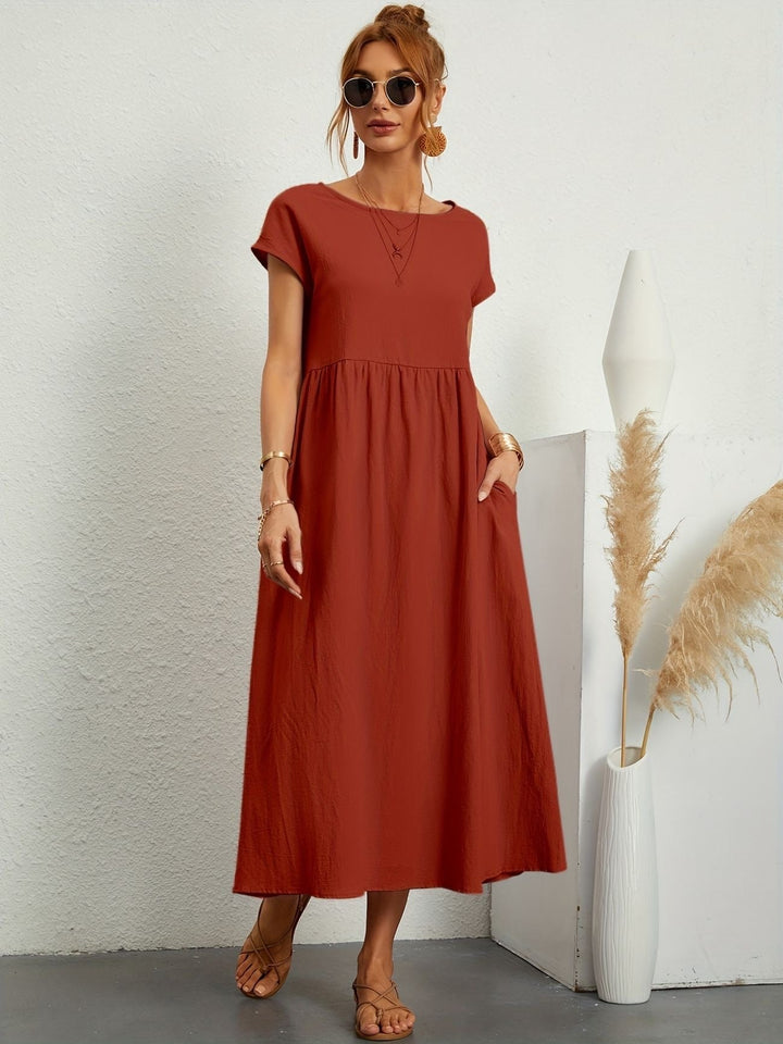 Stylish Casual Midi Dress