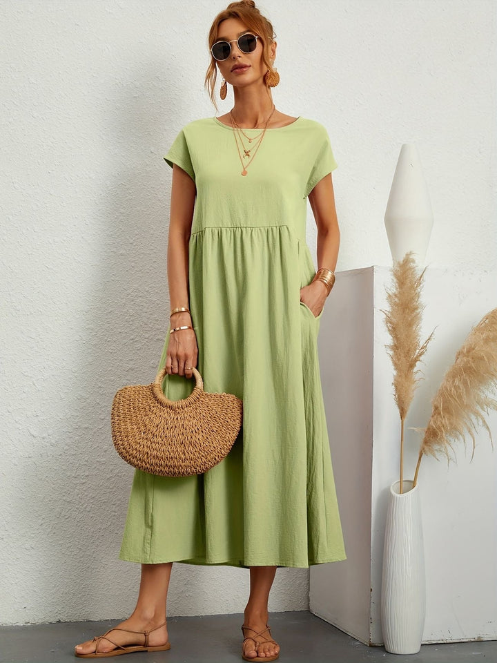 Stylish Casual Midi Dress