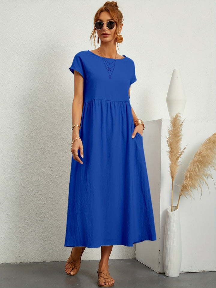 Stylish Casual Midi Dress