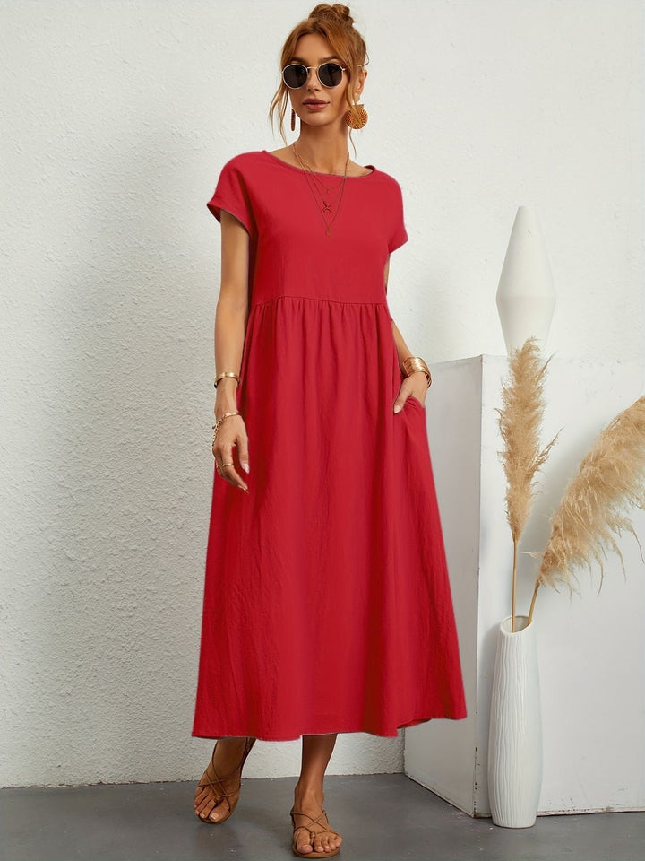 Stylish Casual Midi Dress