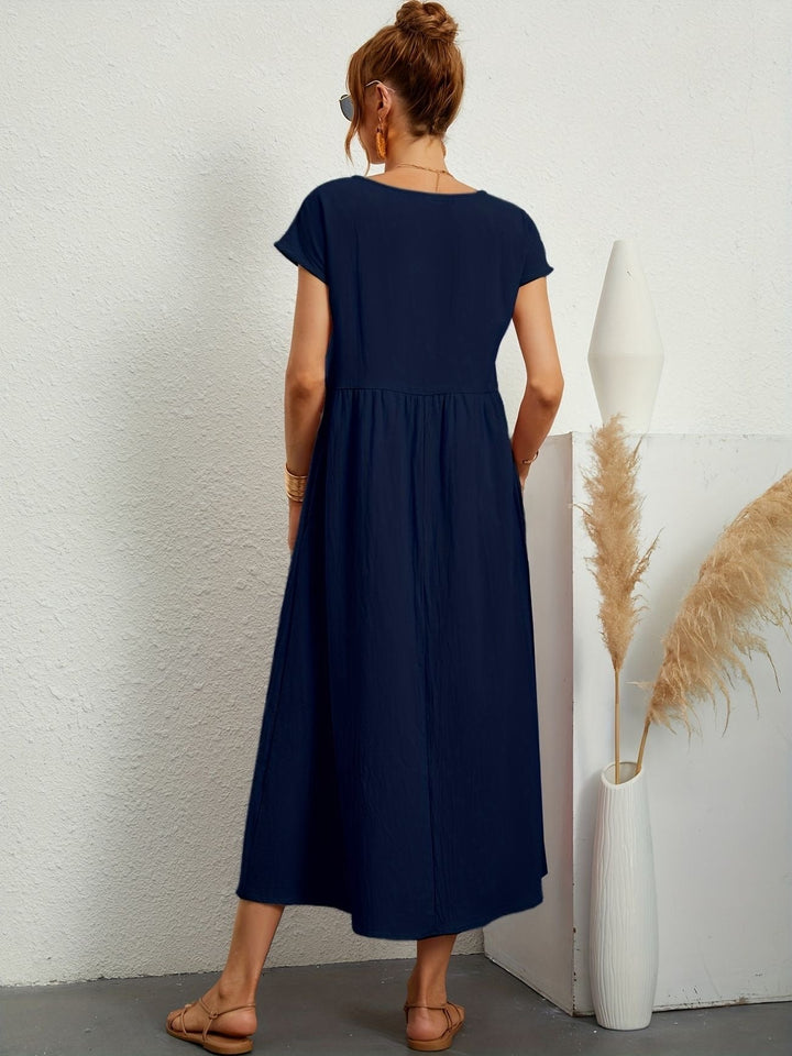 Stylish Casual Midi Dress