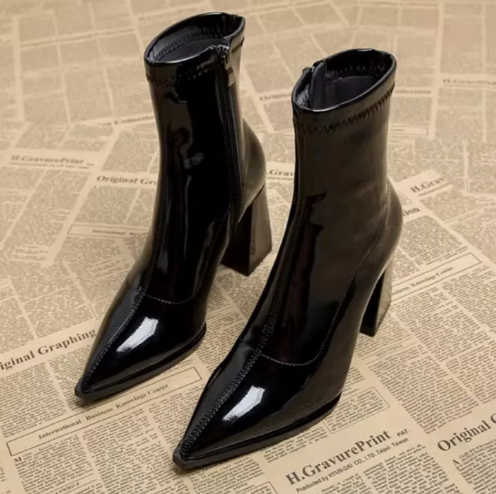 Gabriella | Chic Pointed Toe Ankle Boots
