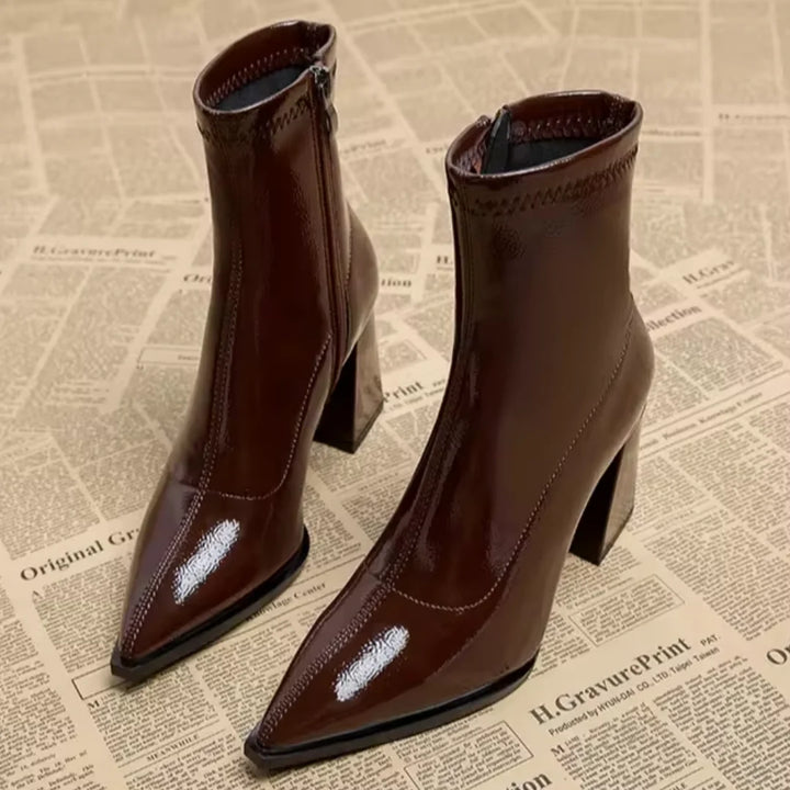 Gabriella | Chic Pointed Toe Ankle Boots